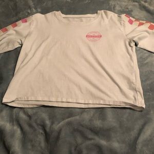 hollister long sleeve crop top